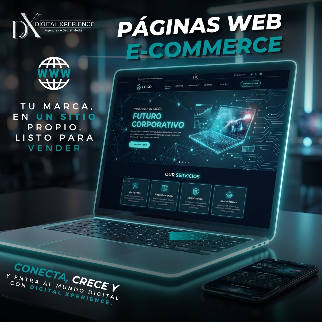 Páginas Web y E-Commerce Digital Xperience