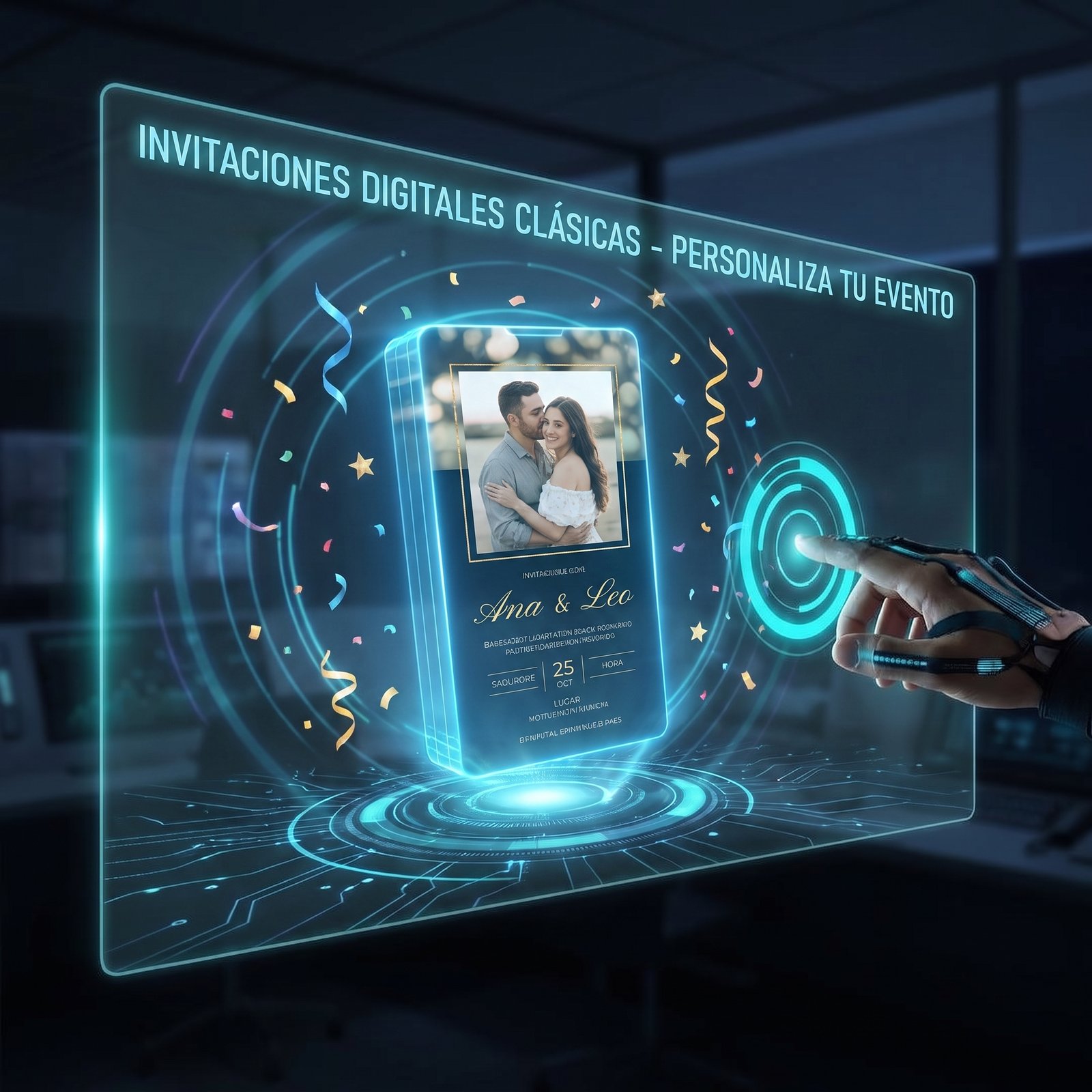 Invitación Clásica Digital Xperience