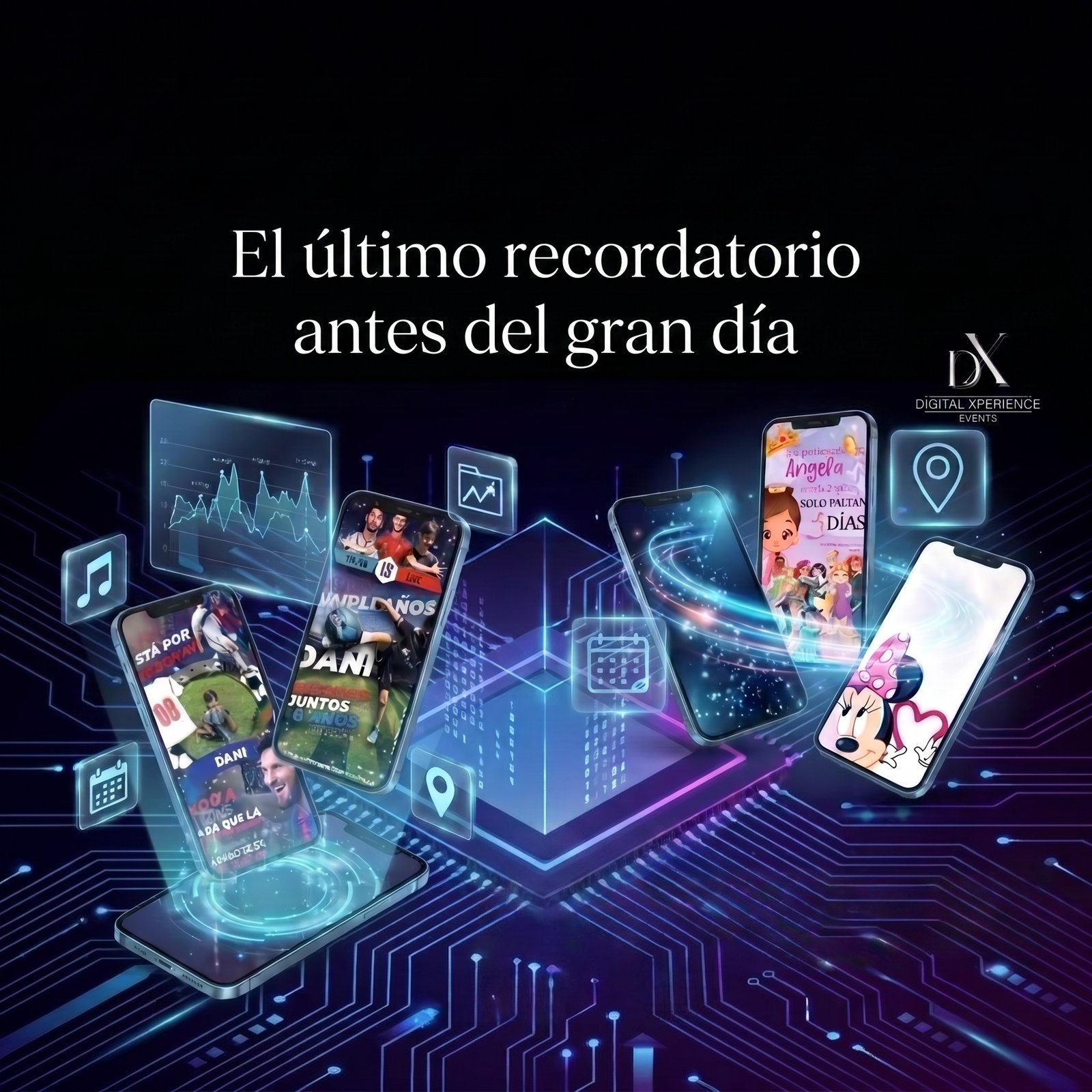 Invitación Recordatorio Digital Xperience